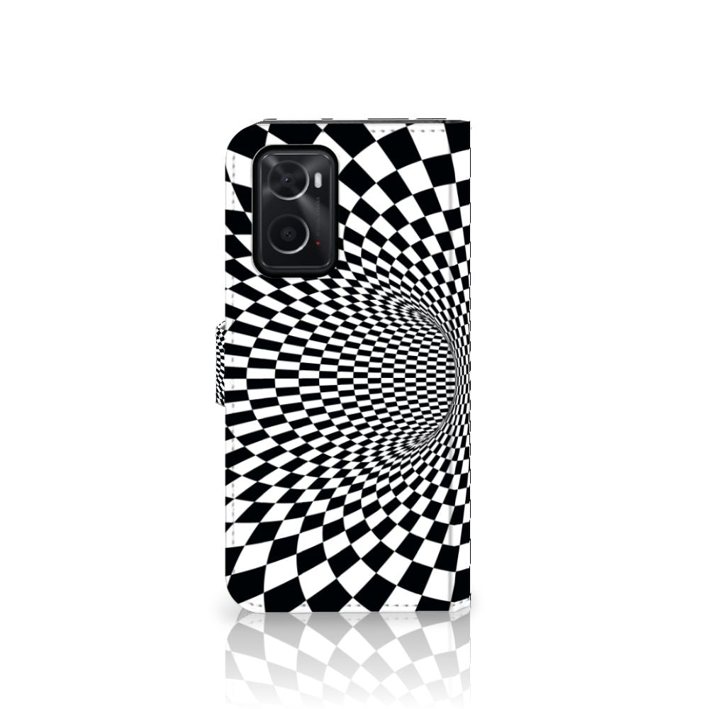 OPPO A76 | A96 Book Case Illusie
