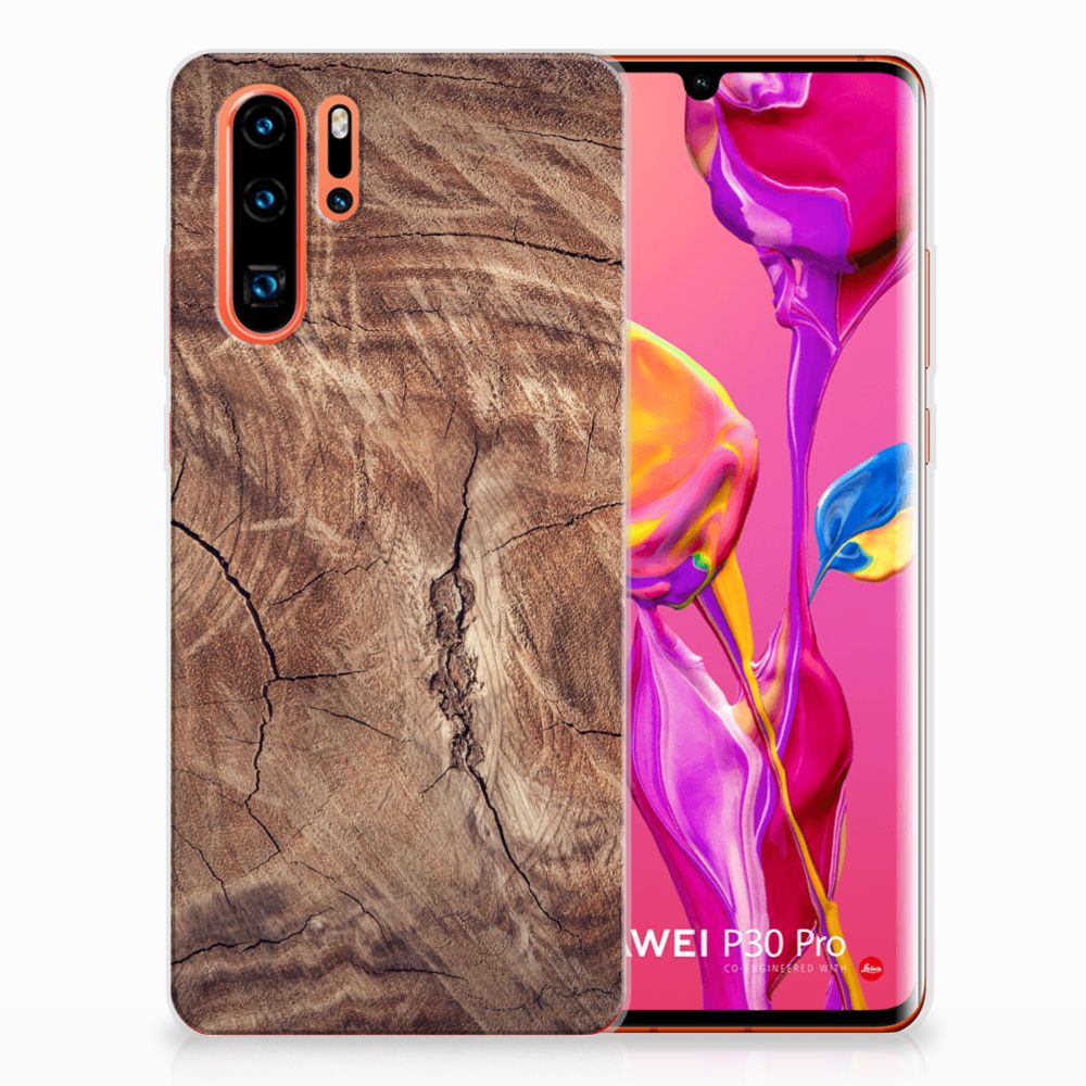 Huawei P30 Pro Bumper Hoesje Tree Trunk