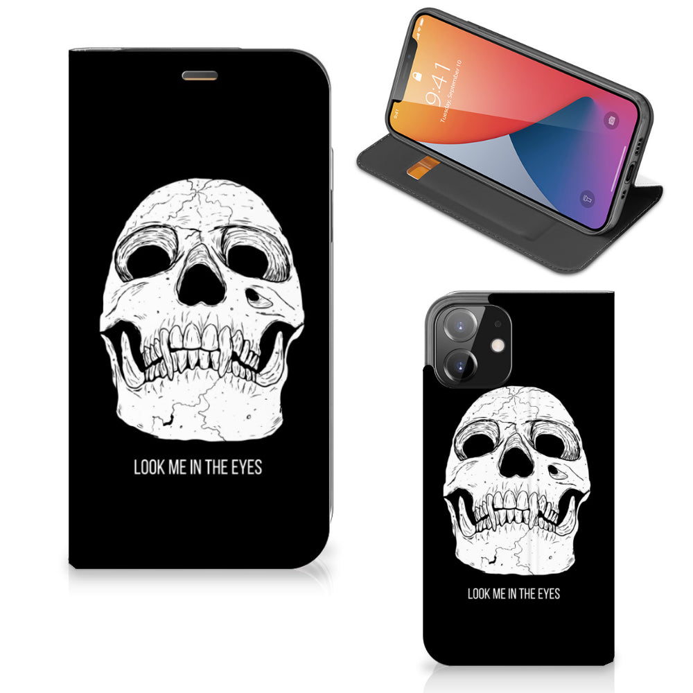 Mobiel BookCase iPhone 12 | iPhone 12 Pro Skull Eyes