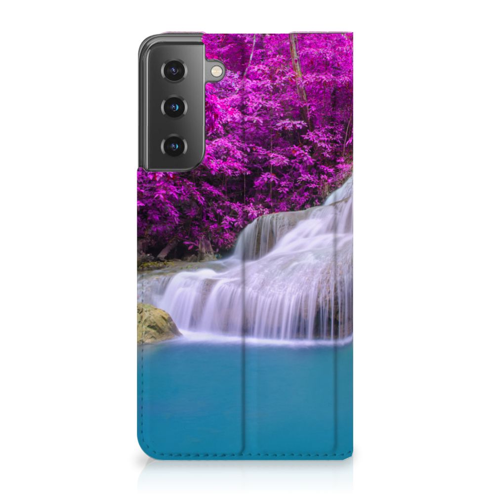Samsung Galaxy S21 Book Cover Waterval - B2C Telecom