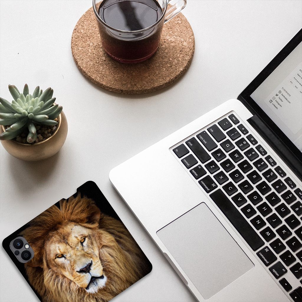 OPPO Reno8 Lite Hoesje maken Leeuw - B2C Telecom