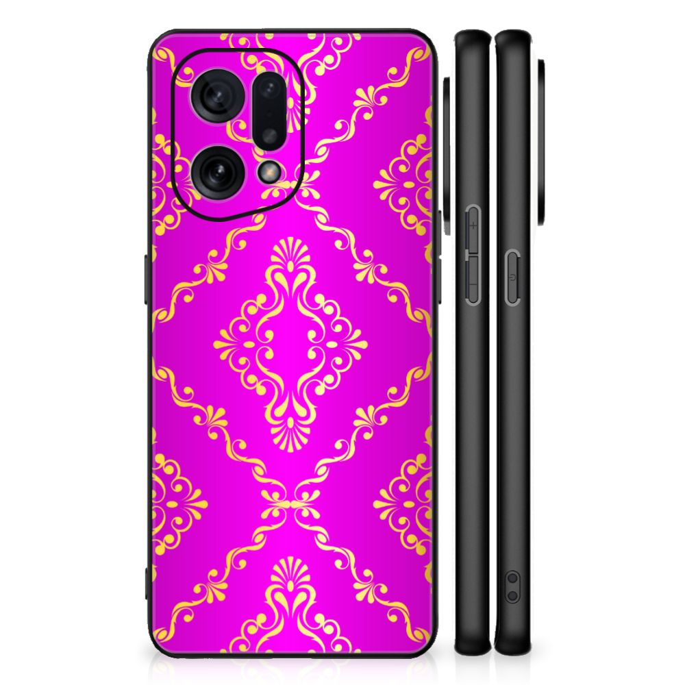 Back Cover OPPO Find X5 Barok Roze B2C Telecom