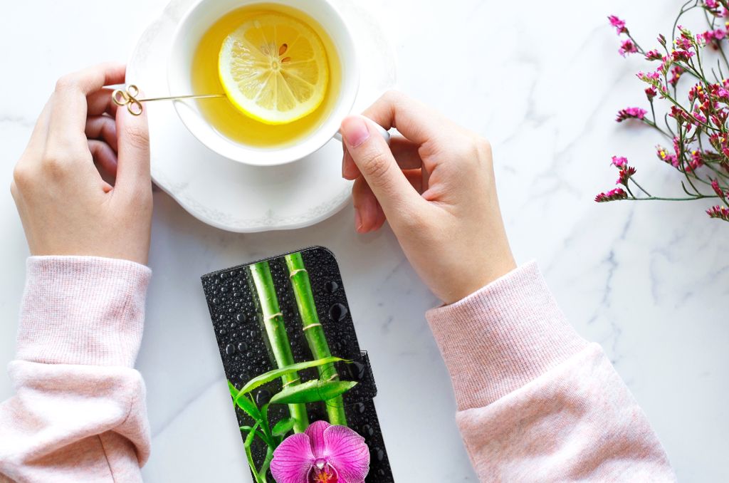 Motorola Moto E13 4G Hoesje Orchidee