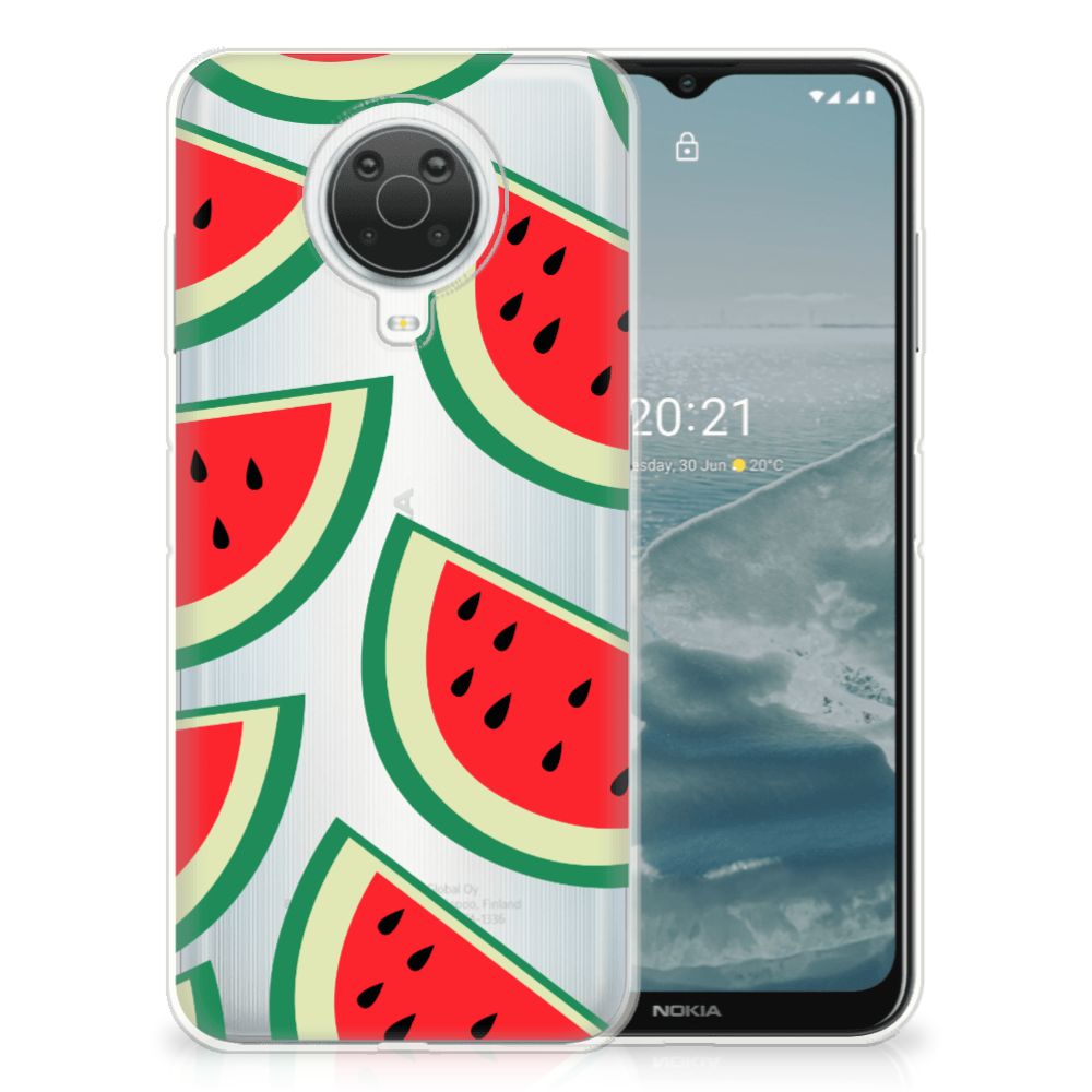 Nokia G20 | G10 Siliconen Case Watermelons