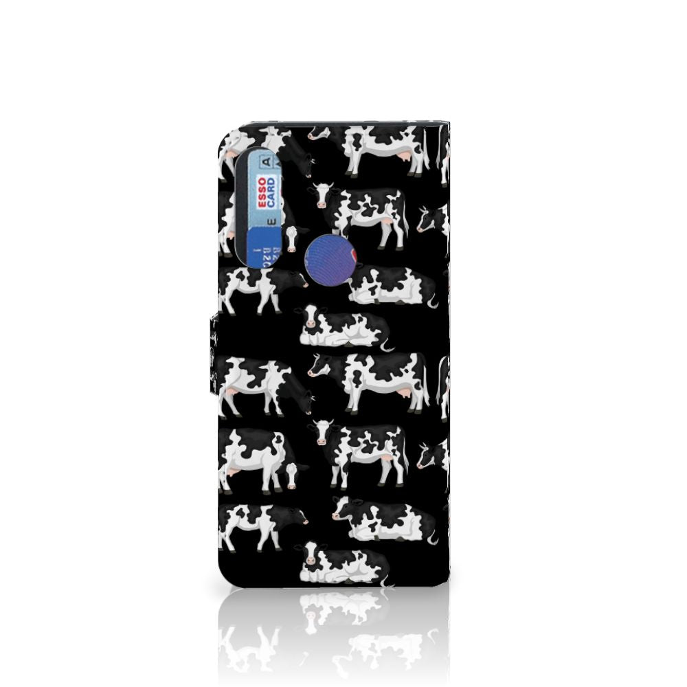 Alcatel 1S 2020 Telefoonhoesje met Pasjes Koetjes