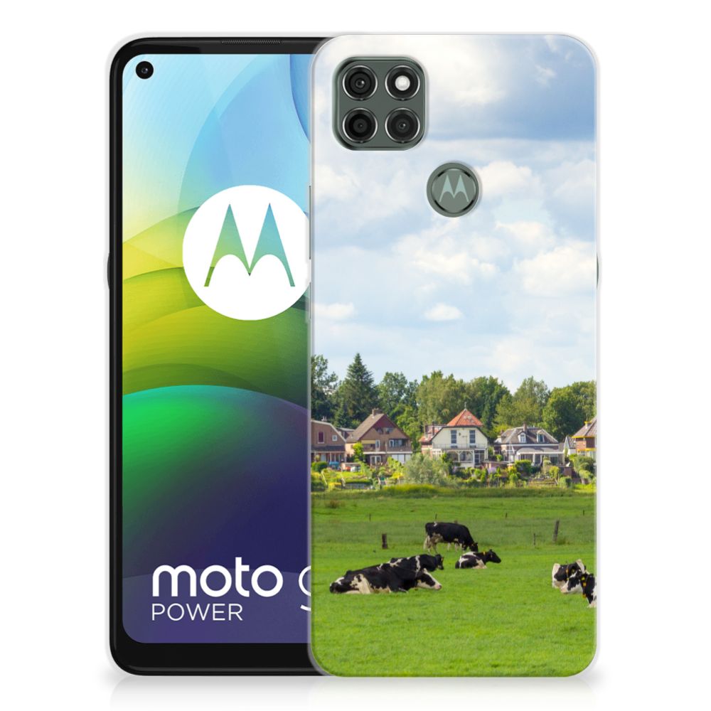 Motorola Moto G9 Power TPU Hoesje Koeien