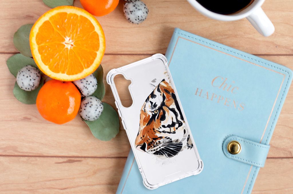 Back Cover Samsung Galaxy A34 Watercolor Tiger B2C Telecom