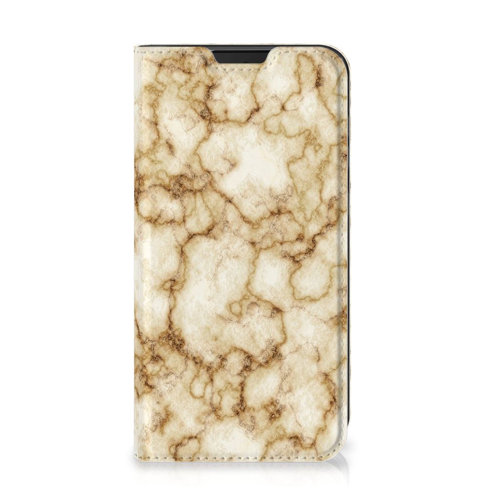 Samsung Galaxy Xcover 5 Standcase Marmer Goud - B2C Telecom