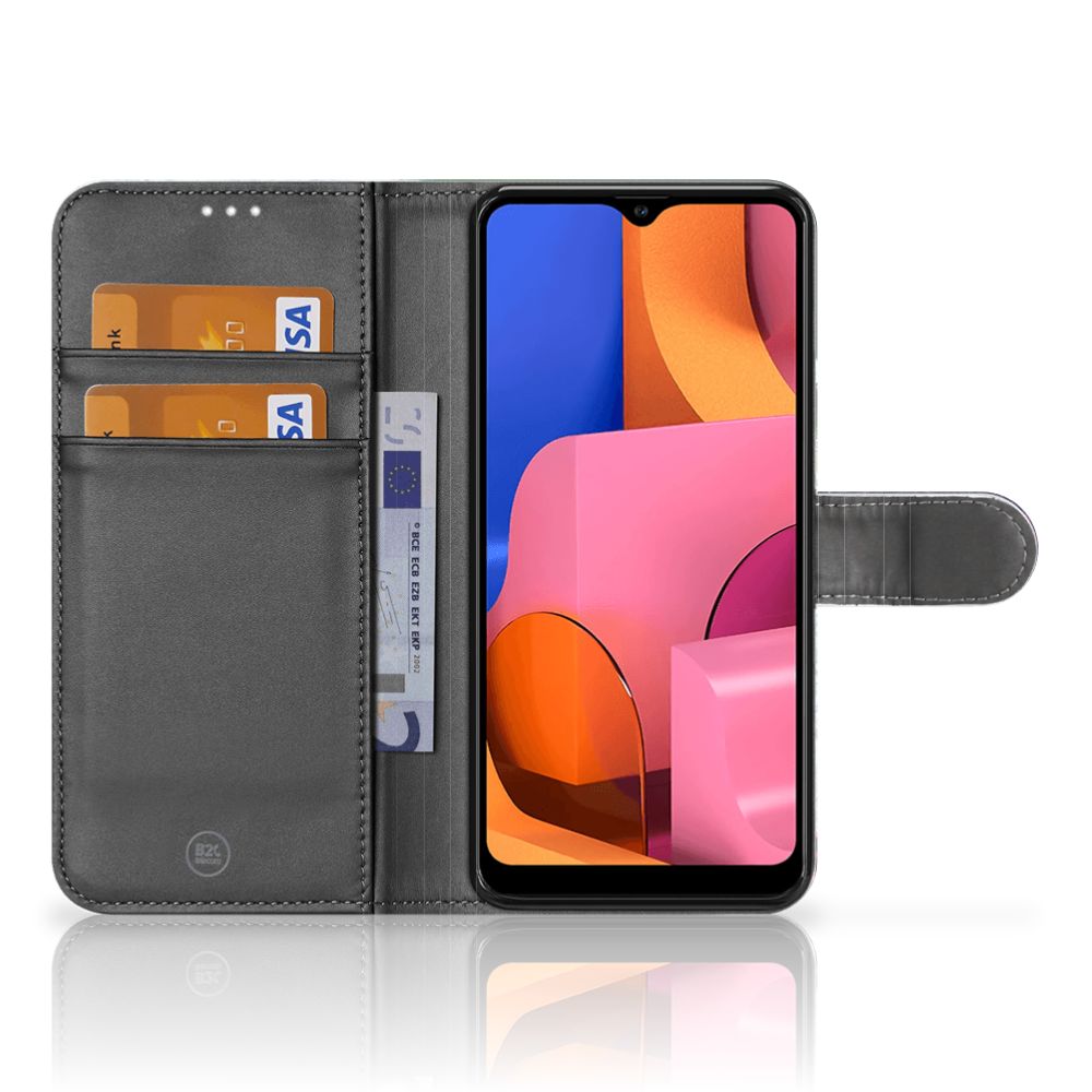 Samsung Galaxy A20s Book Case Sea in Space