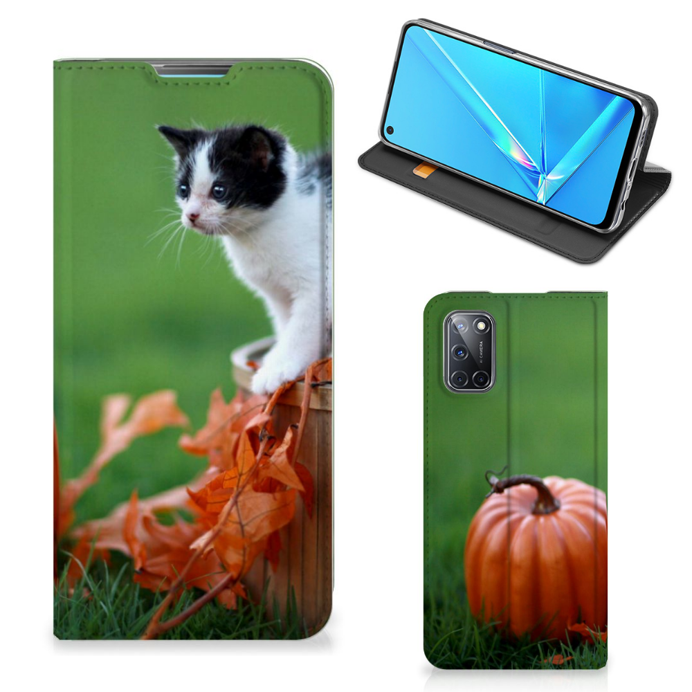 OPPO A52 | A72 Hoesje maken Kitten - B2C Telecom