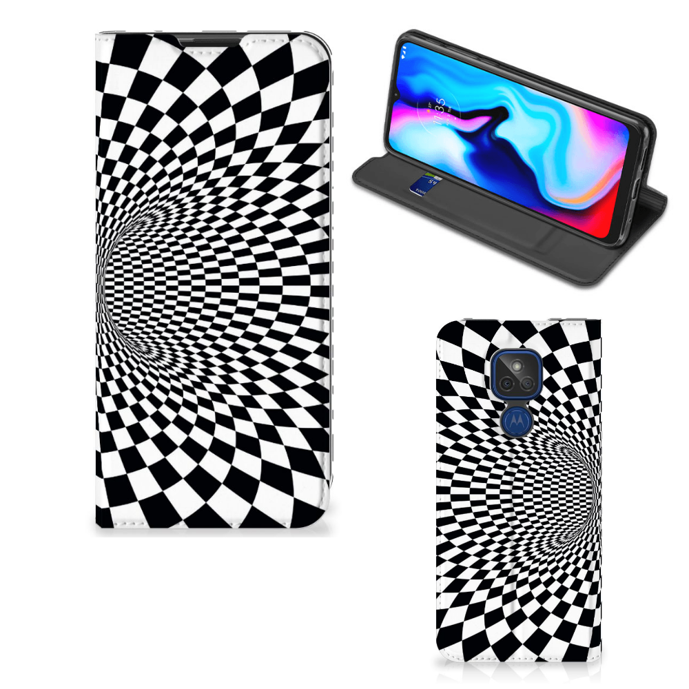 Motorola Moto G9 Play Stand Case Illusie - B2C Telecom