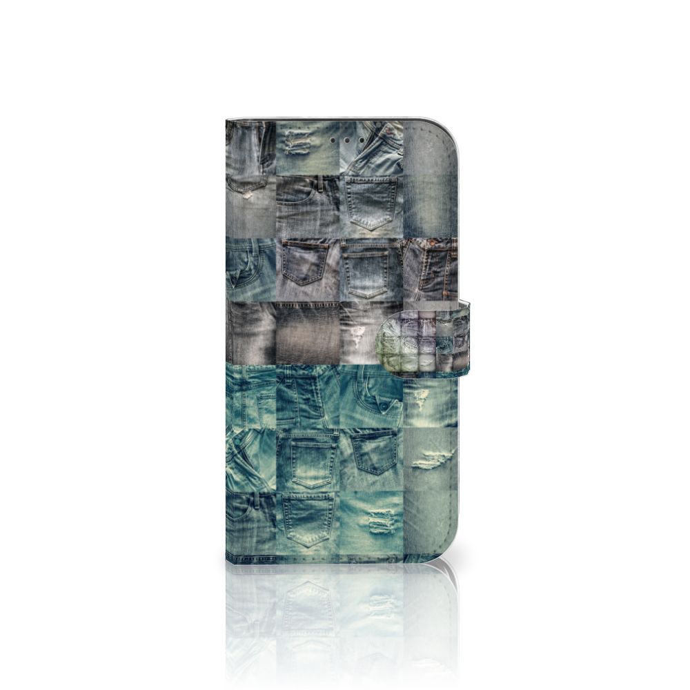 Wallet Case met Pasjes Apple iPhone 12 Pro Max Spijkerbroeken