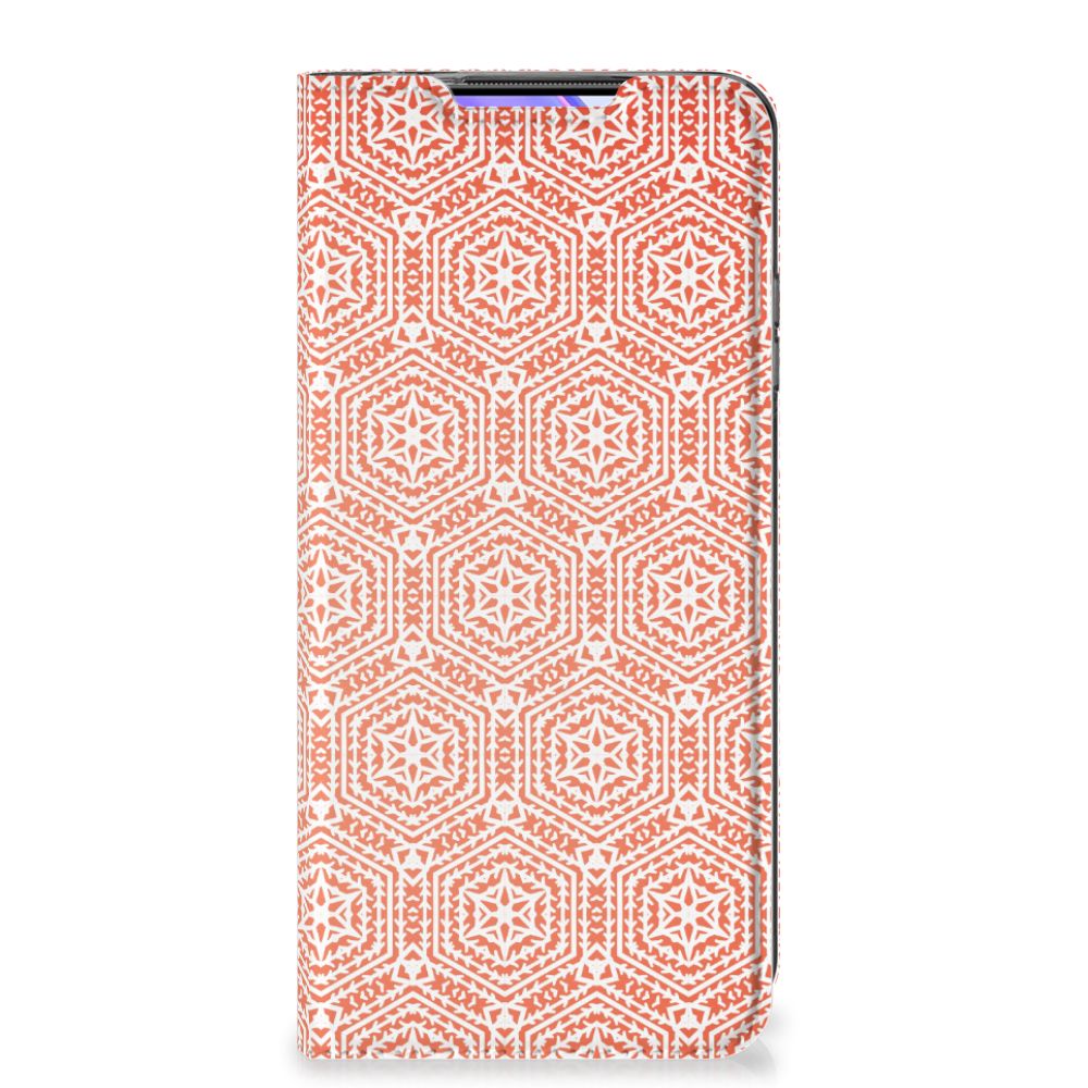 Xiaomi Mi 10T Lite Hoesje met Magneet Pattern Orange - B2C Telecom