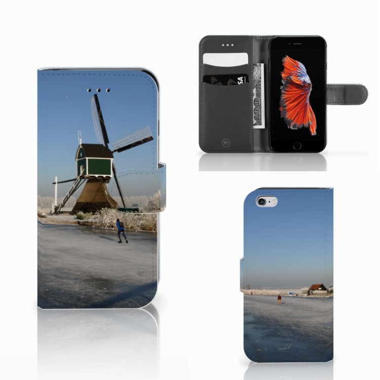 Apple iPhone 6 | 6s Flip Cover Schaatsers