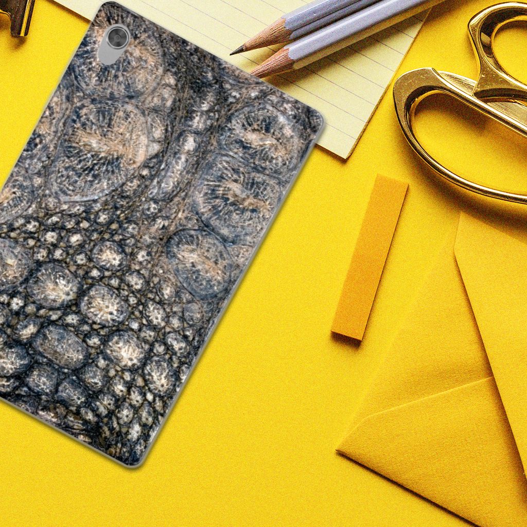 Lenovo Tab M10 HD (2de generatie) Back Case Krokodillenprint - B2C Telecom