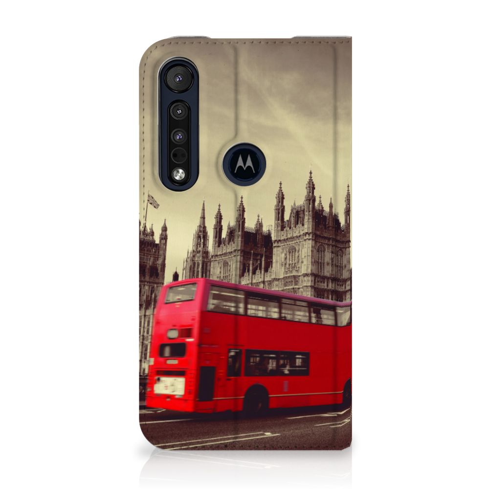 Motorola G8 Plus Book Cover Londen - B2C Telecom