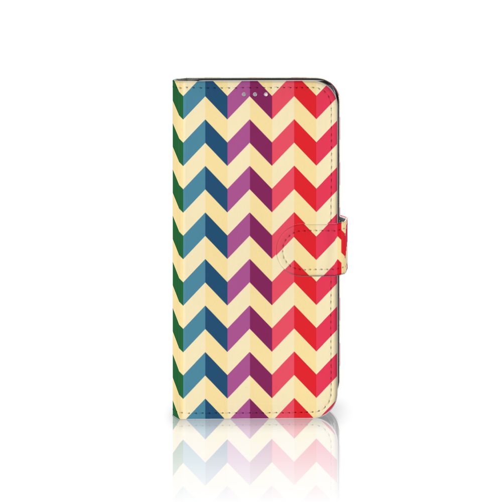 OnePlus Nord N100 Telefoon Hoesje Zigzag Multi Color