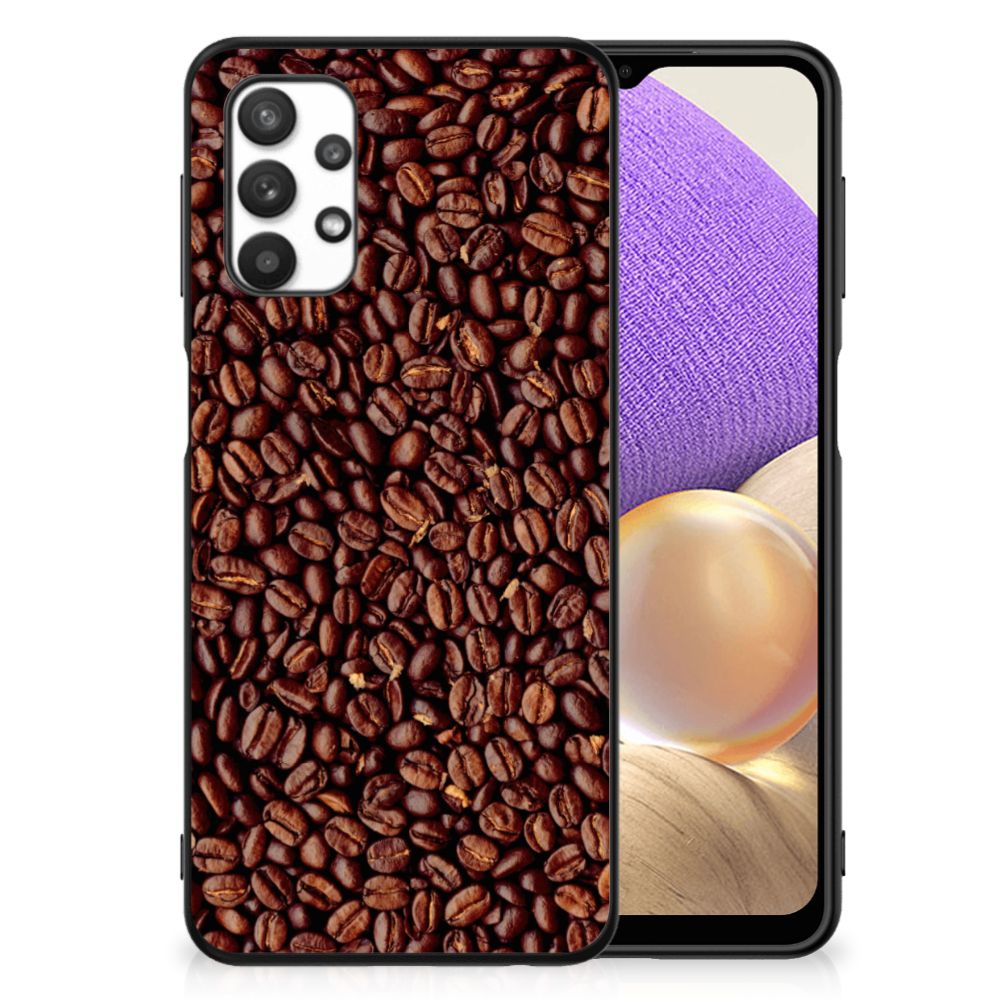 Samsung Galaxy A32 5G Back Cover Hoesje Koffiebonen