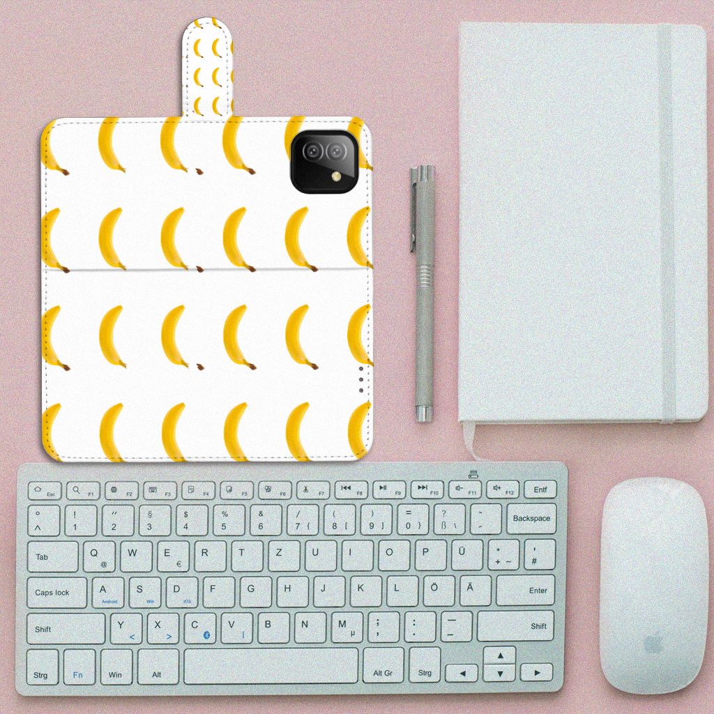 Samsung Galaxy A03 Book Cover Banana