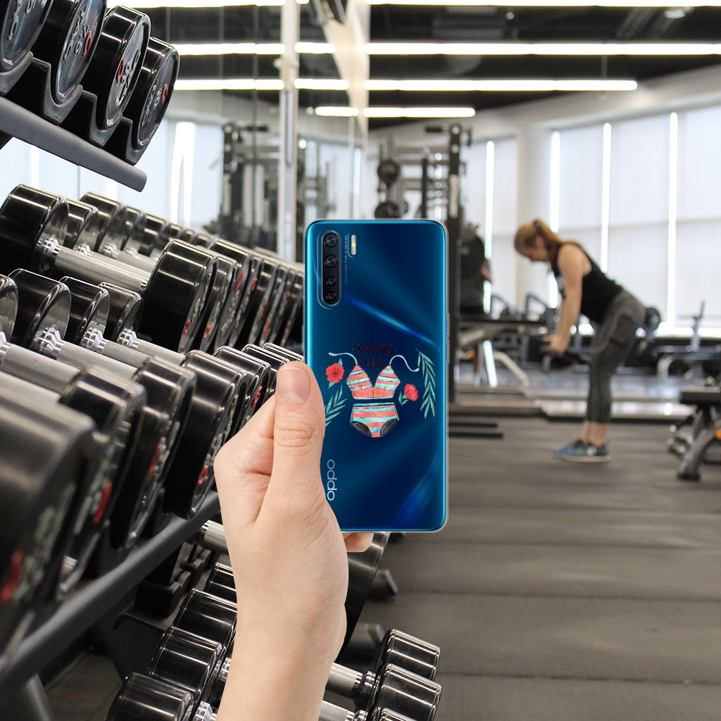 OPPO A91 Telefoonhoesje met Naam Boho Summer B2C Telecom