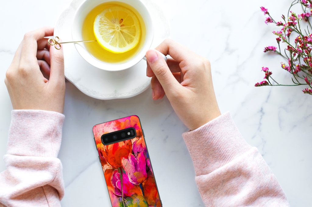 Case Samsung Galaxy S10 Tulips B2C Telecom