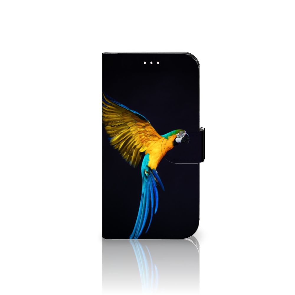 Samsung Galaxy S23 Telefoonhoesje met Pasjes Papegaai