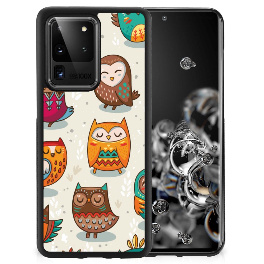 Samsung Galaxy S20 Ultra Back Cover Vrolijke Uilen B2C Telecom
