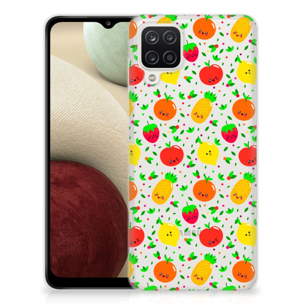 Samsung Galaxy A12 Siliconen Case Fruits B2C Telecom