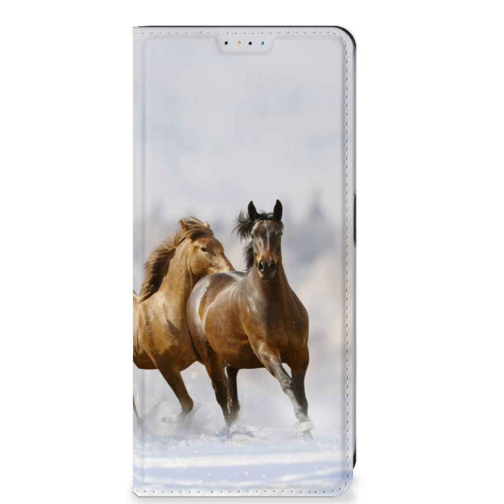 OnePlus Nord CE 3 Lite Hoesje maken Paarden met afbeelding van rennende paarden