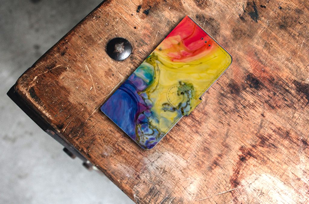 Hoesje Huawei P10 Lite Watercolor Dark