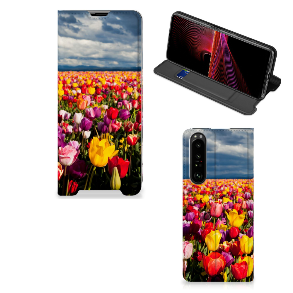 Sony Xperia 1 III Smart Cover Tulpen - B2C Telecom