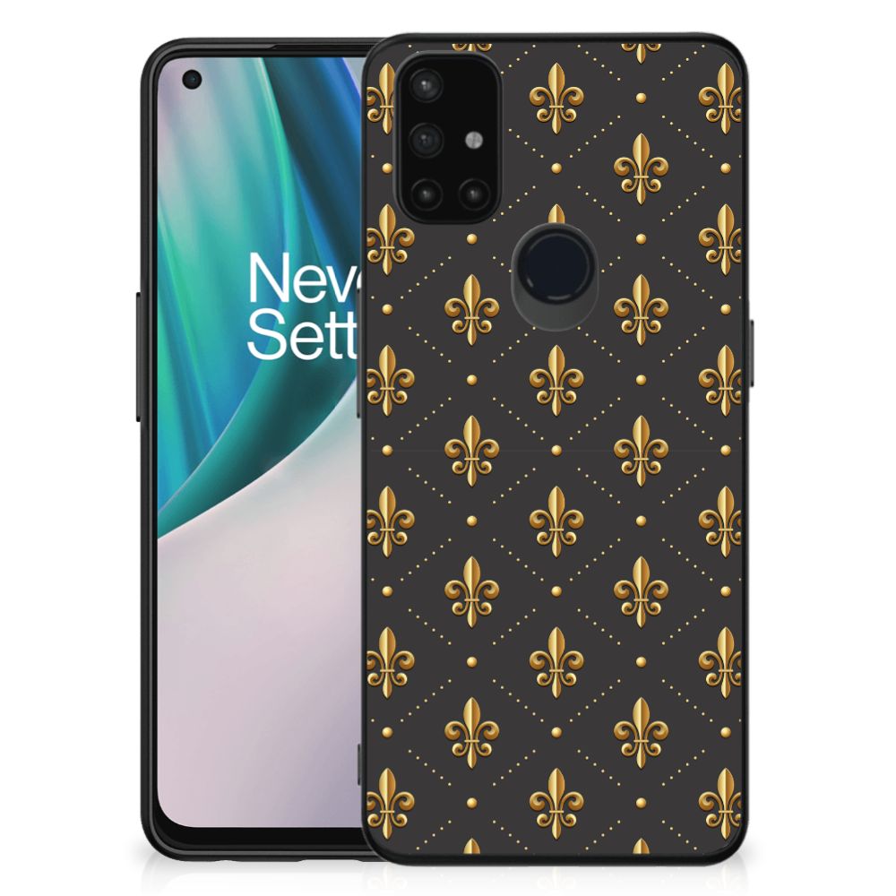 OnePlus Nord N10 5G Back Case Franse Lelie