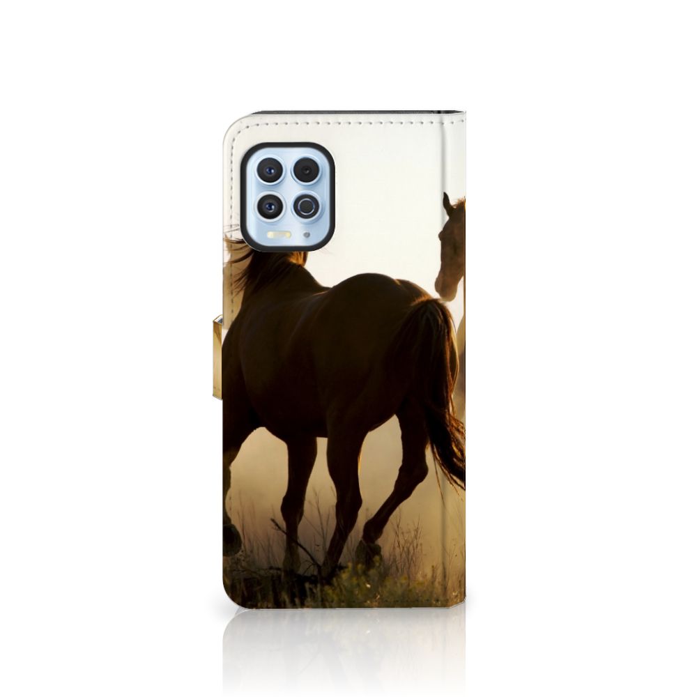 Motorola Moto G100 Telefoonhoesje met Pasjes Design Cowboy