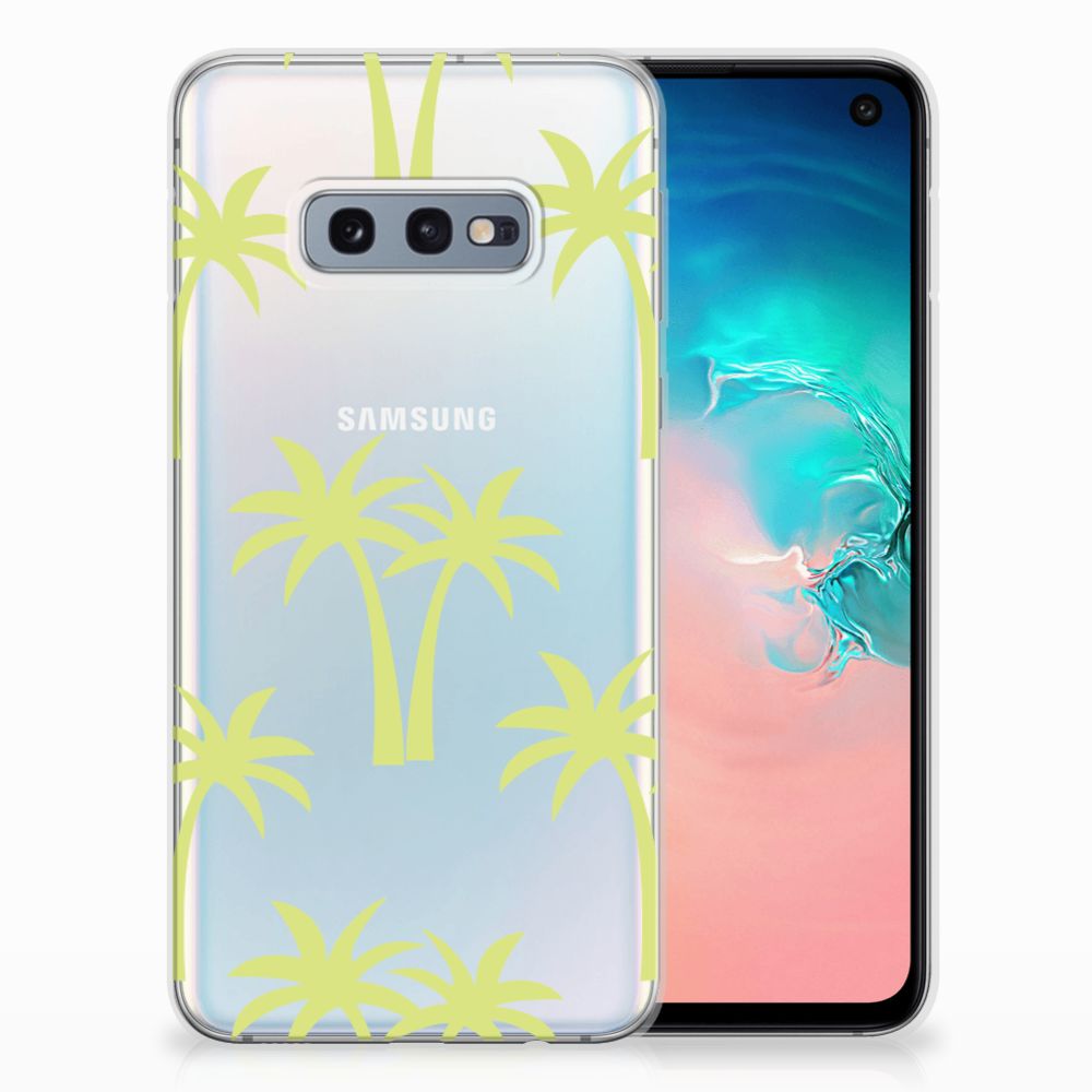 Samsung Galaxy S10e TPU Case Palmtrees