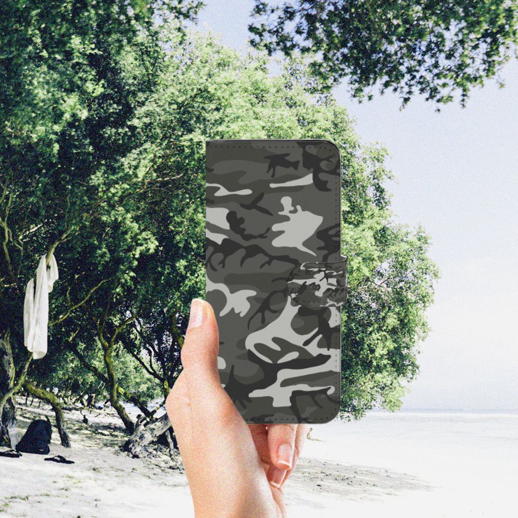 Motorola Moto G32 Telefoon Hoesje Army Light