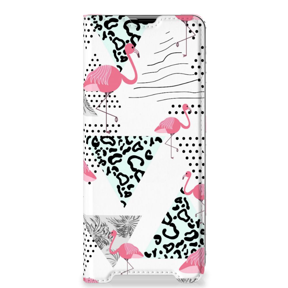 Sony Xperia 1 III Hoesje maken Flamingo Triangle - B2C Telecom
