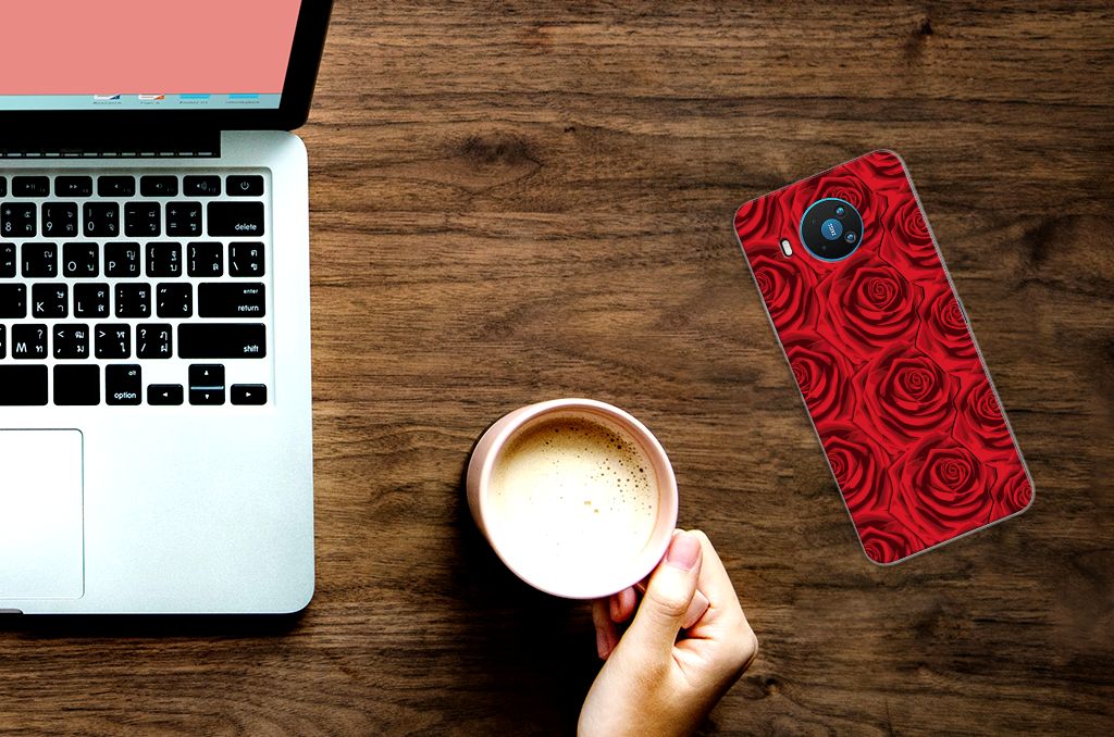 Nokia 8.3 TPU Case Red Roses