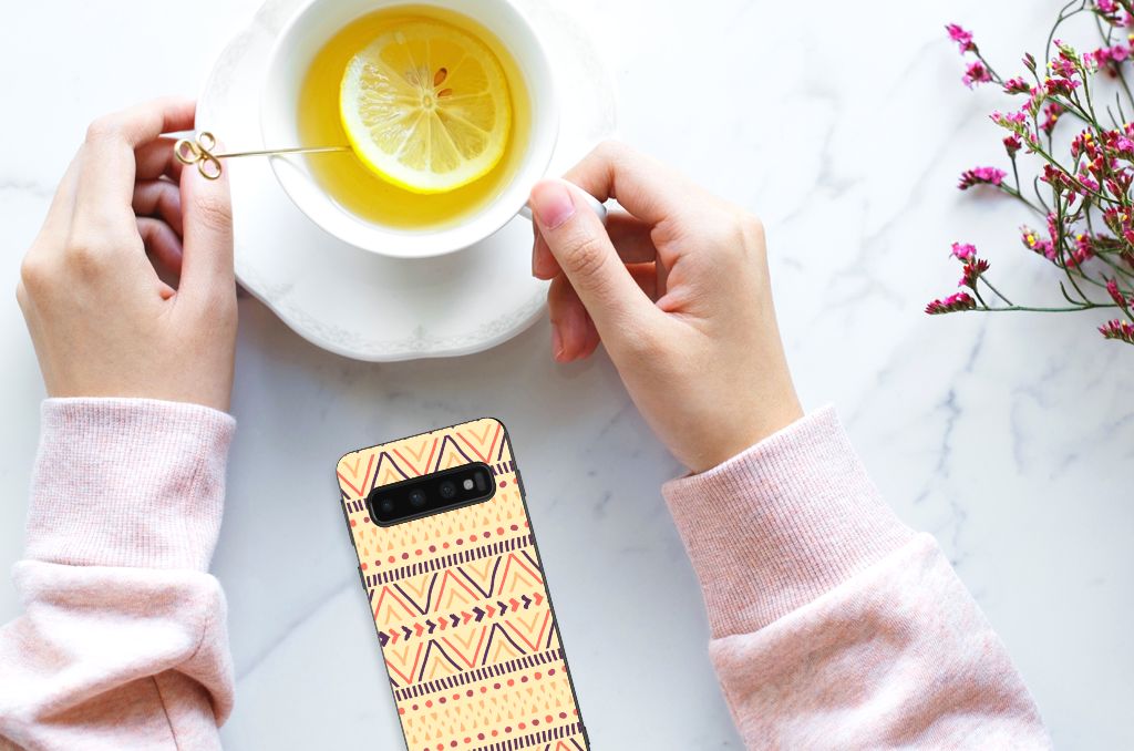 Samsung Galaxy S10 Bumper Case Aztec Yellow B2C Telecom