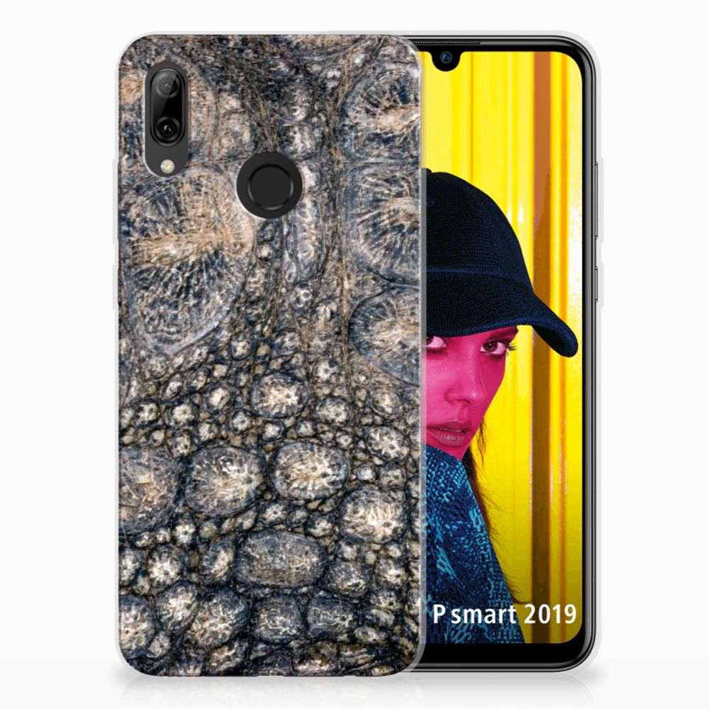 Huawei P Smart 2019 TPU Hoesje Krokodillenprint