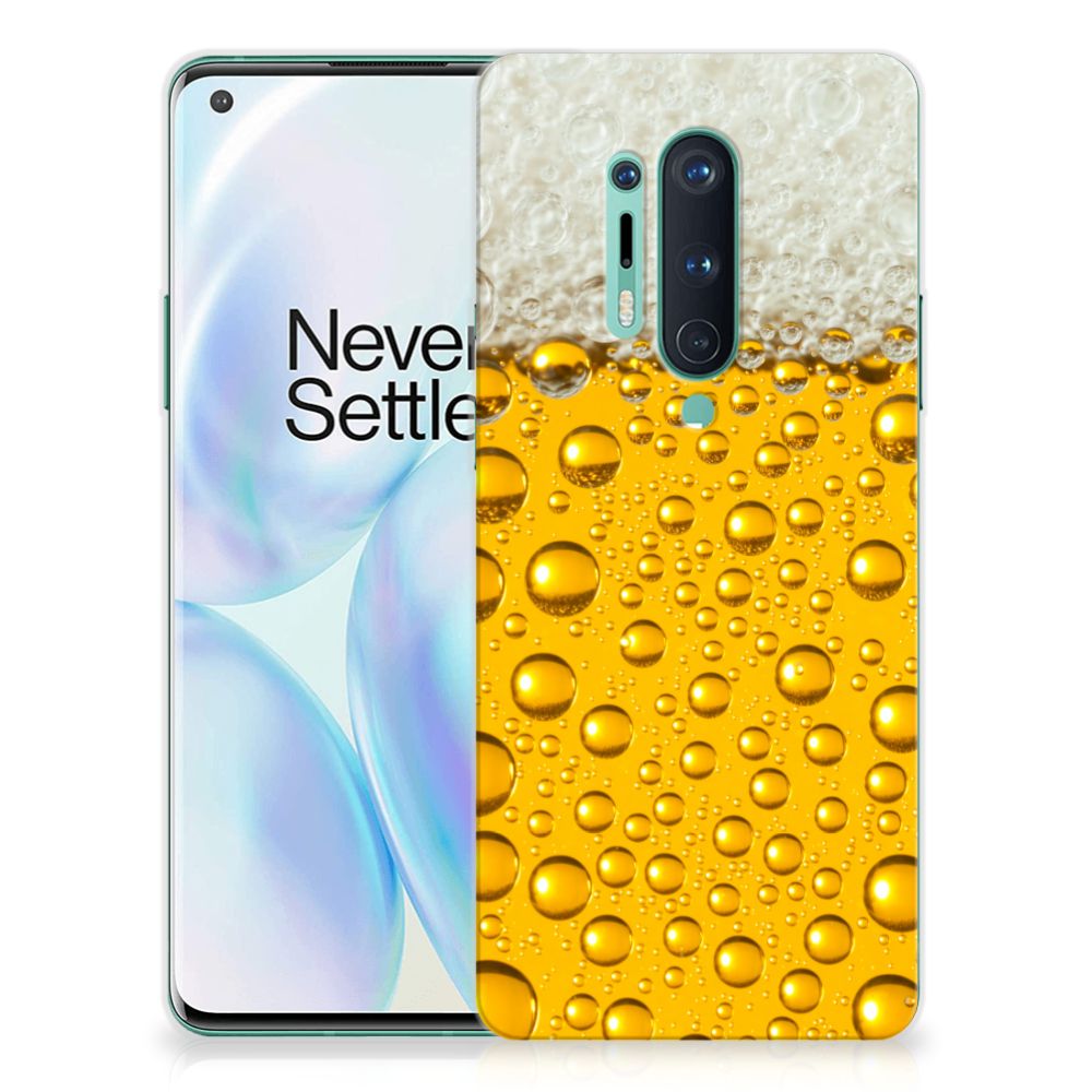 OnePlus 8 Pro Siliconen Case Bier