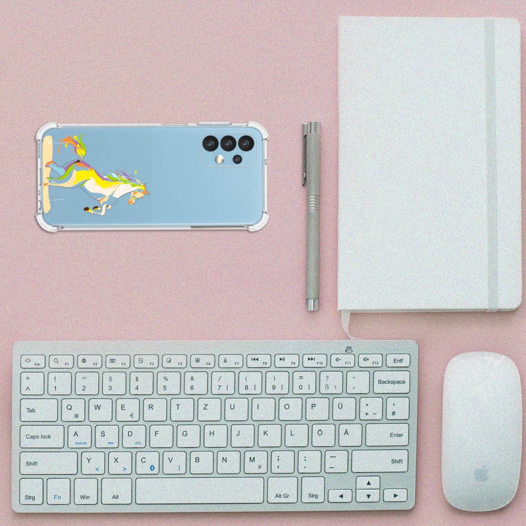 Samsung Galaxy A13 (4G) Stevig Bumper Hoesje Horse Color B2C Telecom