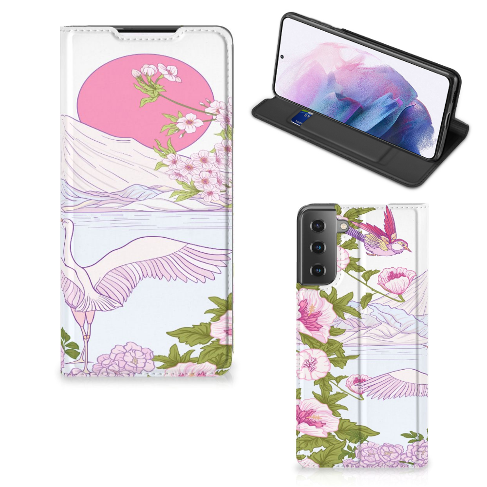 Samsung Galaxy S21 Plus Hoesje maken Bird Standing - B2C Telecom