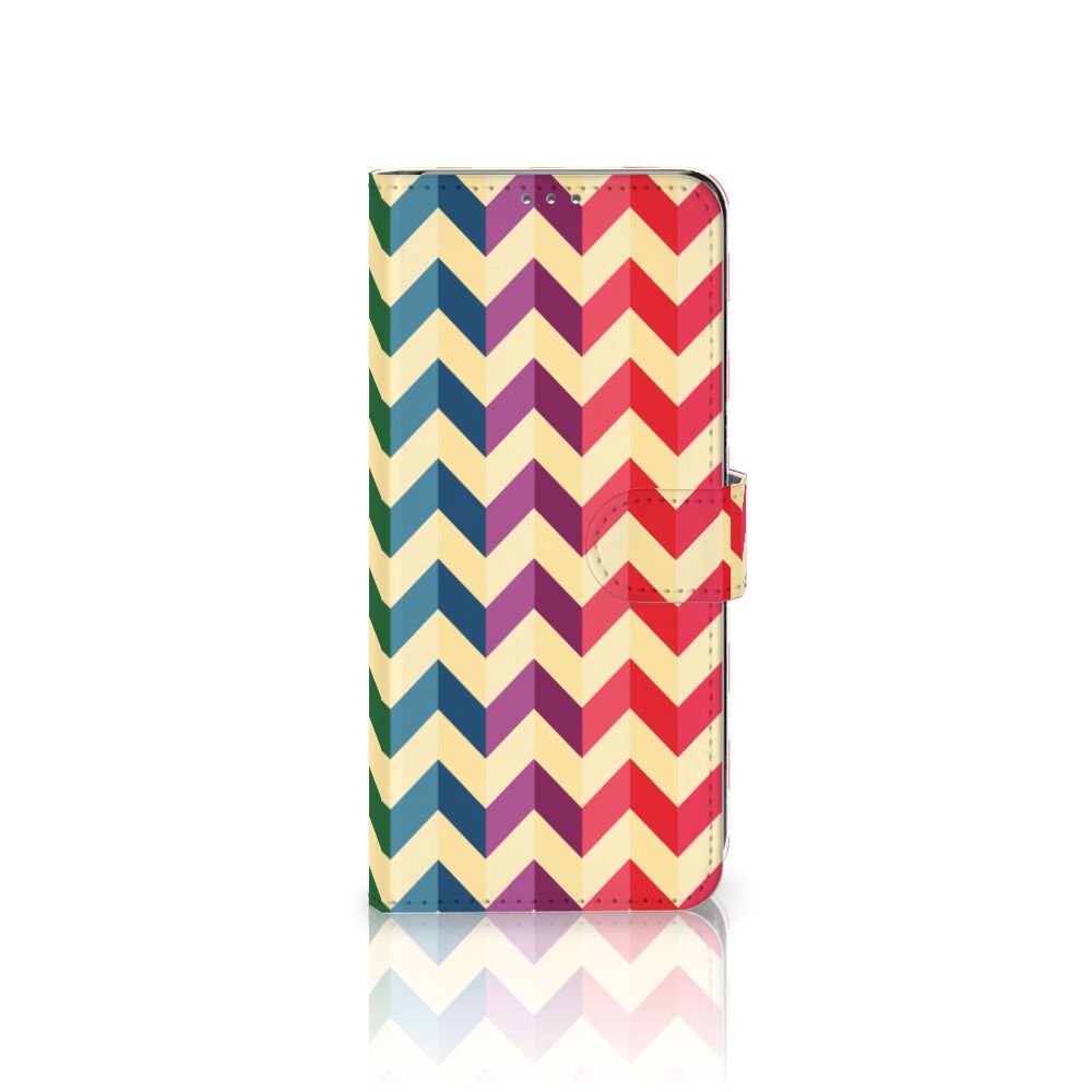 Samsung Galaxy S20 FE Telefoon Hoesje Zigzag Multi Color