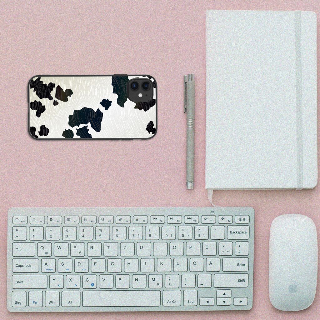 iPhone 11 Dierenprint Telefoonhoesje Koeienvlekken B2C Telecom