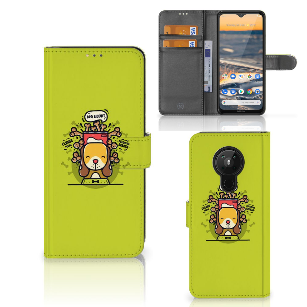 Nokia 5.3 Leuk Hoesje Doggy Biscuit