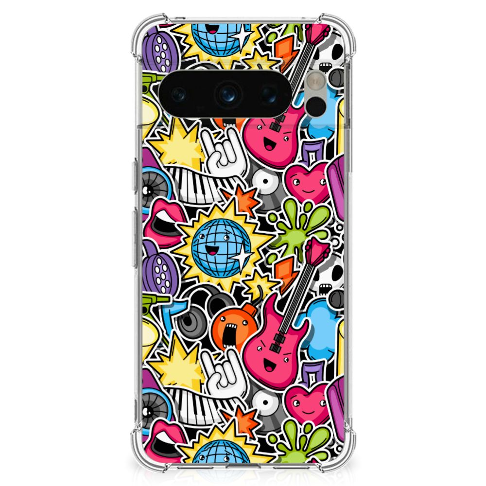 Google Pixel 8 Pro Anti Shock Bumper Case Punk Rock B2C Telecom