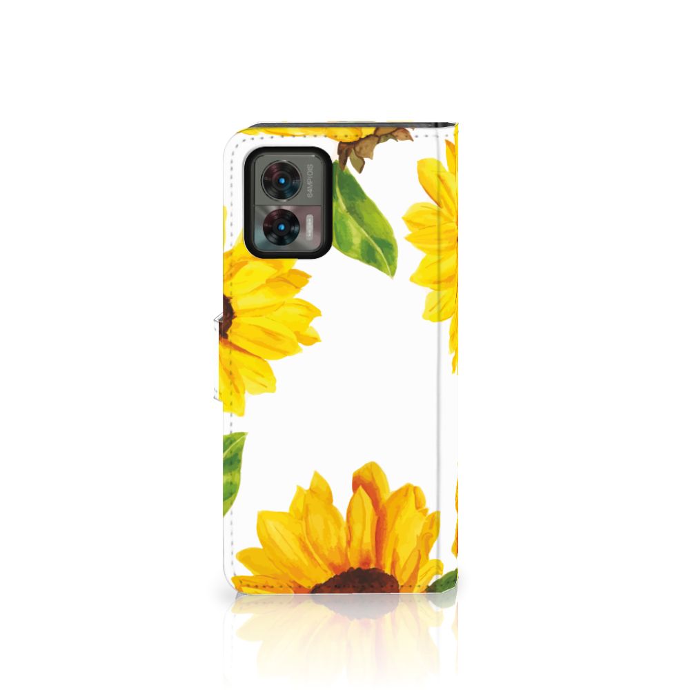 Hoesje voor Motorola Edge 30 Neo Zonnebloemen