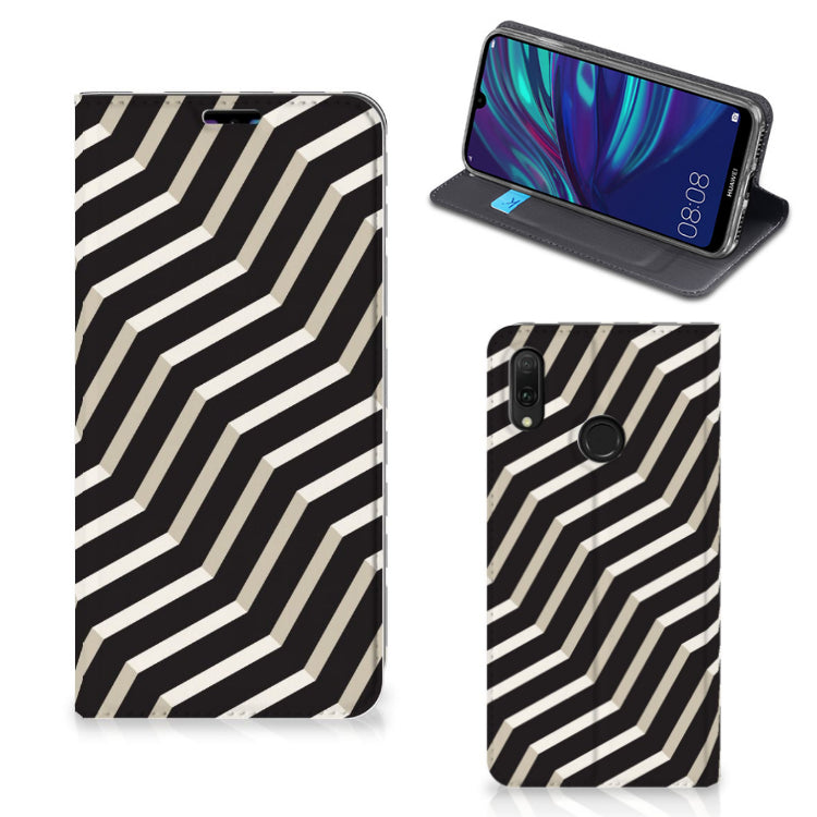 Huawei Y7 hoesje Y7 Pro (2019) Stand Case Illusion