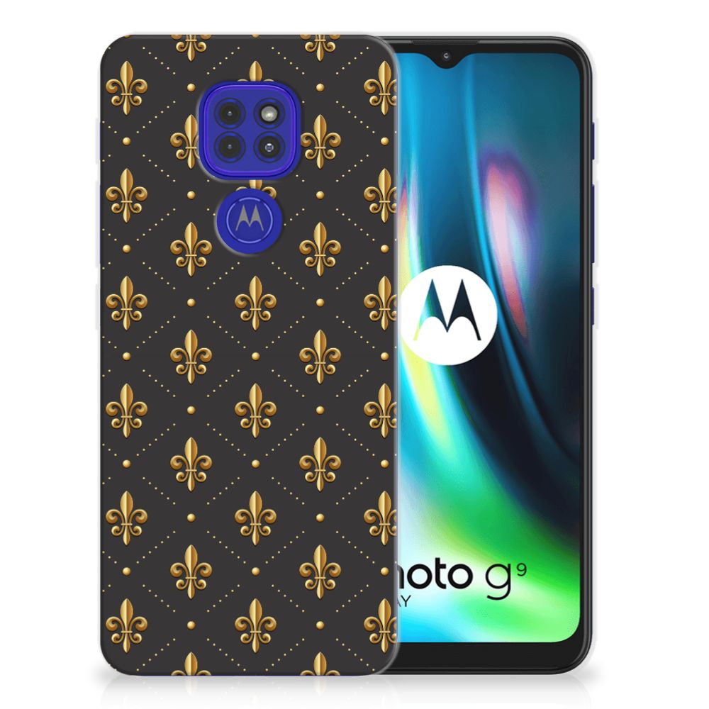 Motorola Moto G9 Play | E7 Plus TPU bumper Franse Lelie B2C Telecom