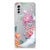 Nokia G60 TPU Hoesje Bird Flowers